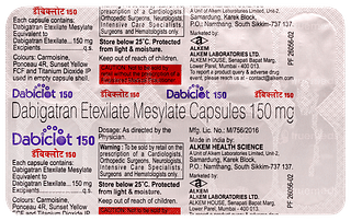 Dabiclot 150 Capsule 10