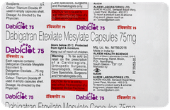Dabiclot 75 Capsule 10