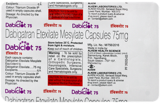 Dabiclot 75 Capsule 10