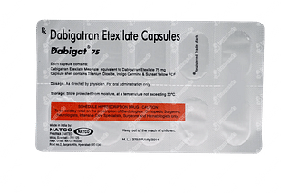 Dabigat 75 MG Capsule 10