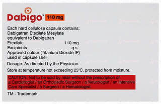 Dabigo 110mg Capsule 10