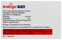 Dabigo 150mg Capsule 10