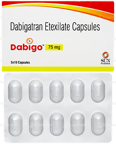 Dabigo 75mg Capsule 10