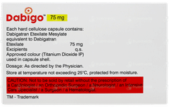 Dabigo 75mg Capsule 10