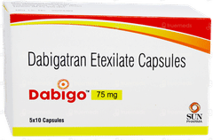 Dabigo 75mg Capsule 10