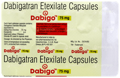 Dabigo 75mg Capsule 10