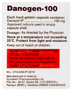 Danogen 100 Capsule 10