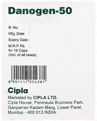 Danogen 50 Capsule 10