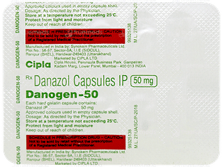 Danogen 50 Capsule 10