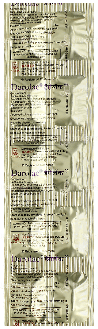 Darolac Capsule 10