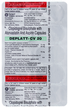 Deplatt Cv 20 Capsule 10