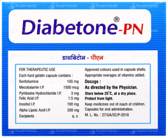 Diabetone Pn Capsule 15 Diabetone Pn Capsule 15