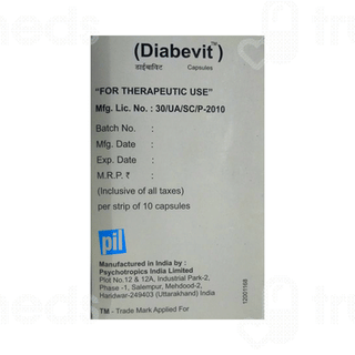 Diabevit Capsule 10