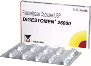 Digestomen 25000 MG Capsule 10