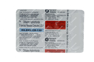 Dilzem Cd 120 MG Capsule Er 10