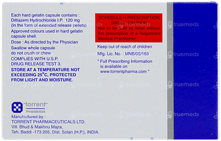 Dilzem Cd 120 Capsule 10