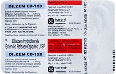 Dilzem Cd 120 Capsule 10