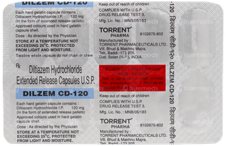 Dilzem Cd 120 Capsule 10