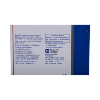 Dilzem Cd 120 Capsule 10