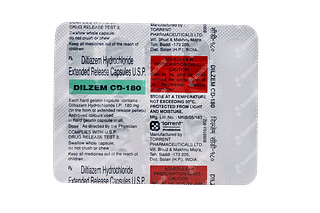 Dilzem Cd 180 MG Capsule 10