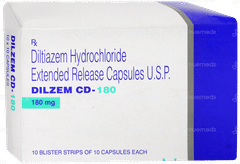 Dilzem Cd 180 Capsule 10