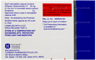 Dilzem Cd 90 Capsule 10