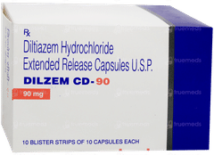 Dilzem Cd 90 Capsule 10 Dilzem Cd 90 Capsule 10