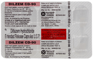 Dilzem Cd 90 Capsule 10