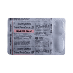Dilzem Cd 90 Capsule 10 Dilzem Cd 90 Capsule 10
