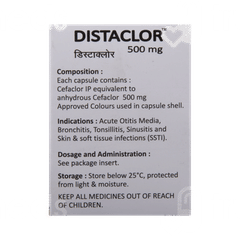 Distaclor 500 MG Capsule 3 Distaclor 500 MG Capsule 3