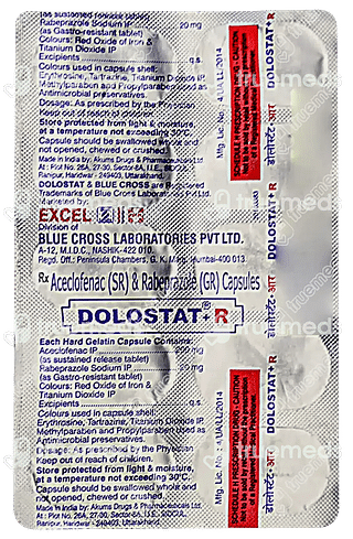 Dolostat Plus R Capsule 10