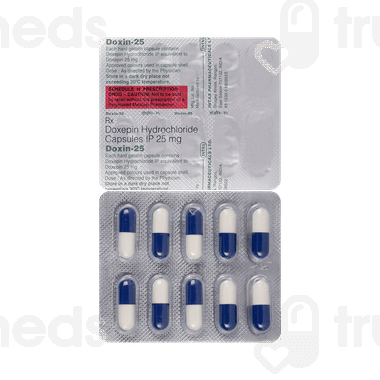 Doxin 25 Mg Capsule 10 - Uses, Side Effects, Dosage, Price | Truemeds