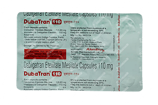 Dubatran 110 MG Capsule 10