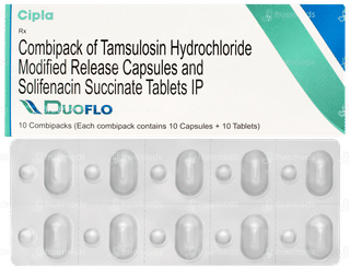 Duoflo Combipack 10 Tablet And 10 Capsule