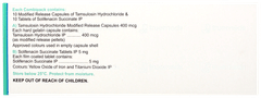 Duoflo Combipack 10 Tablet And 10 Capsule