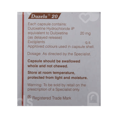 Duzela 20 Capsule 10