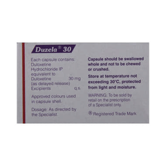 Duzela 30 Capsule 10 Duzela 30 Capsule 10