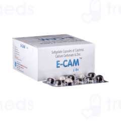 E Cam 500 Mg/0.25mcg/7.5mg Capsule 10