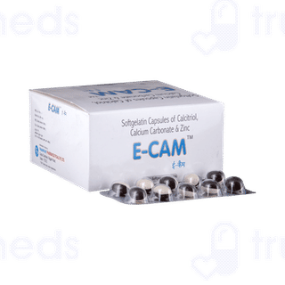 E Cam 500 Mg/0.25mcg/7.5mg Capsule 10