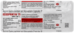 इकोस्प्रिन-अेव्ही 75 कैप्सूल 15 इकोस्प्रिन-अेव्ही 75 कैप्सूल 15