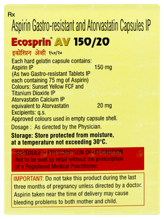Ecosprin Av 150/20 Capsule 10