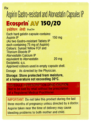 Ecosprin Av 150/20 Capsule 10