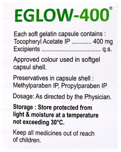 Eglow 400 MG Capsule 10