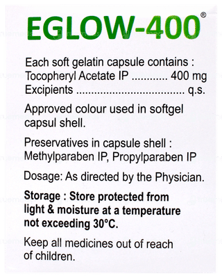 Eglow 400 MG Capsule 10