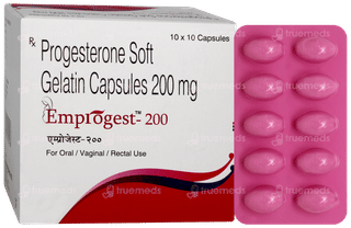 Emprogest 200 Capsule 10