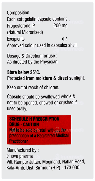 Emprogest 200 Capsule 10