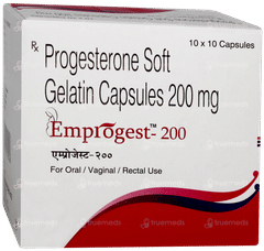 Emprogest 200 Capsule 10