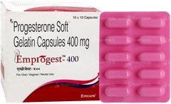 Emprogest 400 Capsule 10