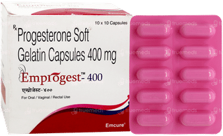 Emprogest 400 Capsule 10