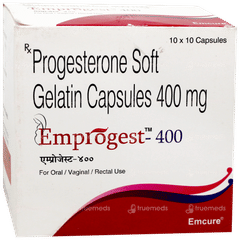 Emprogest 400 Capsule 10